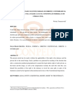 Direitos Existenciais e Os Entes Morais. Do Direito À Intimidade Da Pessoa Jurídica: Uma Análise À Luz Da Constitução Federal e Do Código Civil.