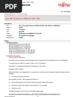 File Description Device Driver Primergy Tx1310 M1: Support Information