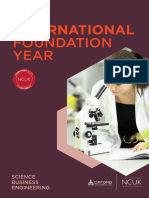 Foundation Year: International