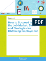 How To Succeed in The Job Market: Skills and Strategies For Obtaining Employment