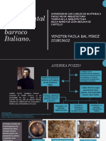 Mapa Mental Sobre El Barroco Italiano - Yenifer Bal