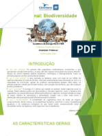 Reino Animal: Biodiversidade: Acadêmico de Biologia RA 8117965