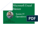 Operadores Basicos y Formulas