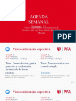 Agenda Semanal N°01