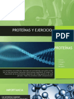 Proteínas y Ejercicio