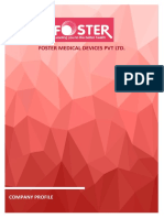 Foster Medical Devices PVT LTD.: Company Profile