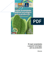 El Nopal Propiedades y Paquete Tecnológico para Si Producción