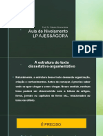 Partes Textuais Da Redação Revisão