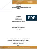 Actividad 6 Ergonomia Evaluacion Biomecanica y Mental para El Puesto de Trabajo