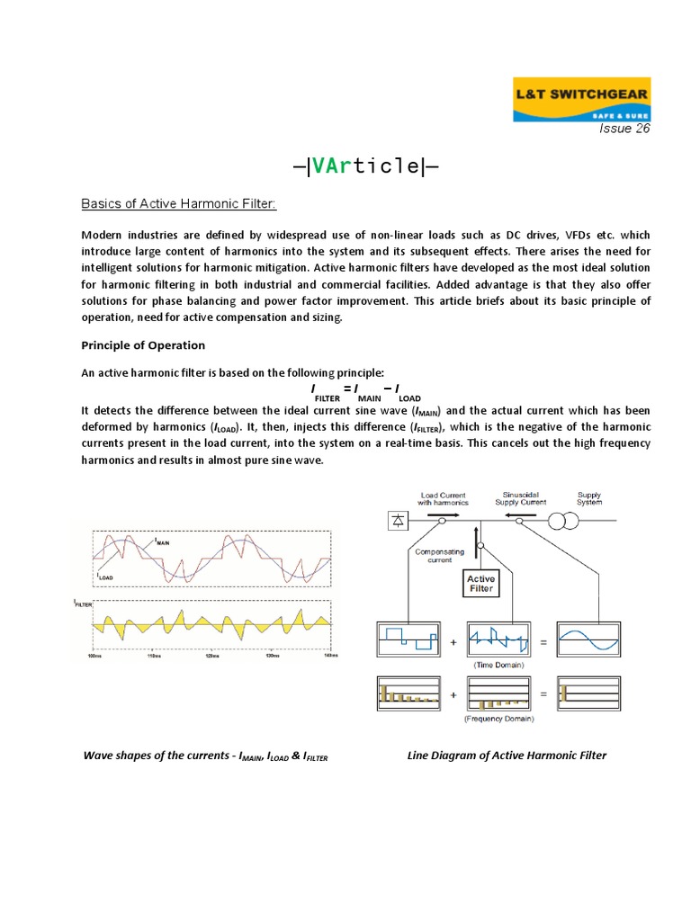 Active Harmonic Filter Basics and Design | PDF | Electromagnetism ...