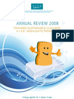 Annual Review 2008: Towards Sustainable Cleaning: A.I.S.E. Highlights From 2008