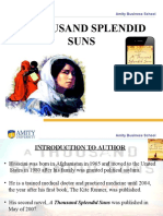 A Thousand Splendid Suns: Amity Business School