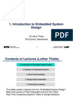 Introduction To Embedded System Design: © Lothar Thiele ETH Zurich, Switzerland