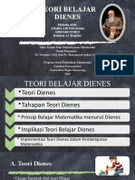 Teori Belajar Dienes - Teori Pembelajaran Matematika - Alfadeo Adi (040150025) - Rombel A2