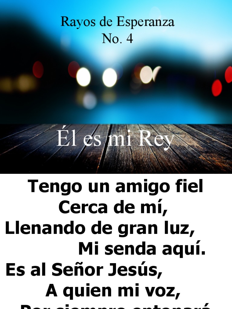 Él Es Mi Rey | PDF