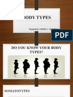 Body Types: Prepared By: LEIZEL C. LEONIDO