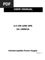 INFORM UPS Manual | PDF | Power Inverter | Menu (Computing)