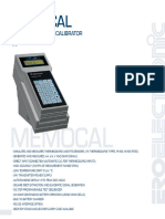 Memocal: Portable Process Calibrator