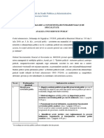 Proiect de Evaluare A Cunoştinţelor Fundamentale Şi de Specialitate, Licență Sesiunea Iulie 2021, Specializarea Administrație Publică