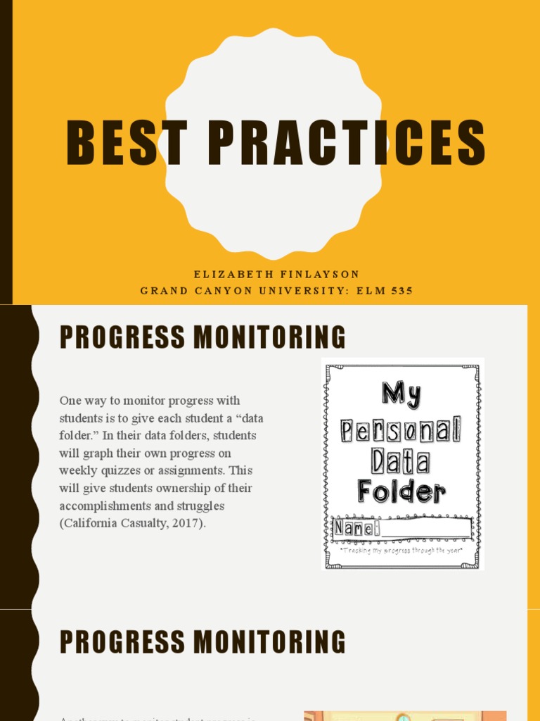 Student Progress Monitoring Tips | PDF | Education Reform | Teachers