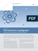 Post-Quantum Cryptography: IT Security For Critical Infrastructures