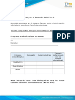 Matriz 3 - Enfoques Metodológicos Fase 4