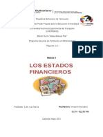 Contabilidad II Modulo II Estados Financieros