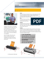 LTPD/CAPD Series: Low Voltage Printer Mechanisms