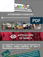 Juegos y Activaciones BTL 2020