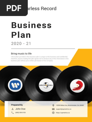 record-label-business-plan-example
