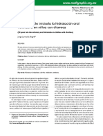 A 50 Años de Iniciada La Hidratación Oral Voluntaria en Niños Con Diarreas