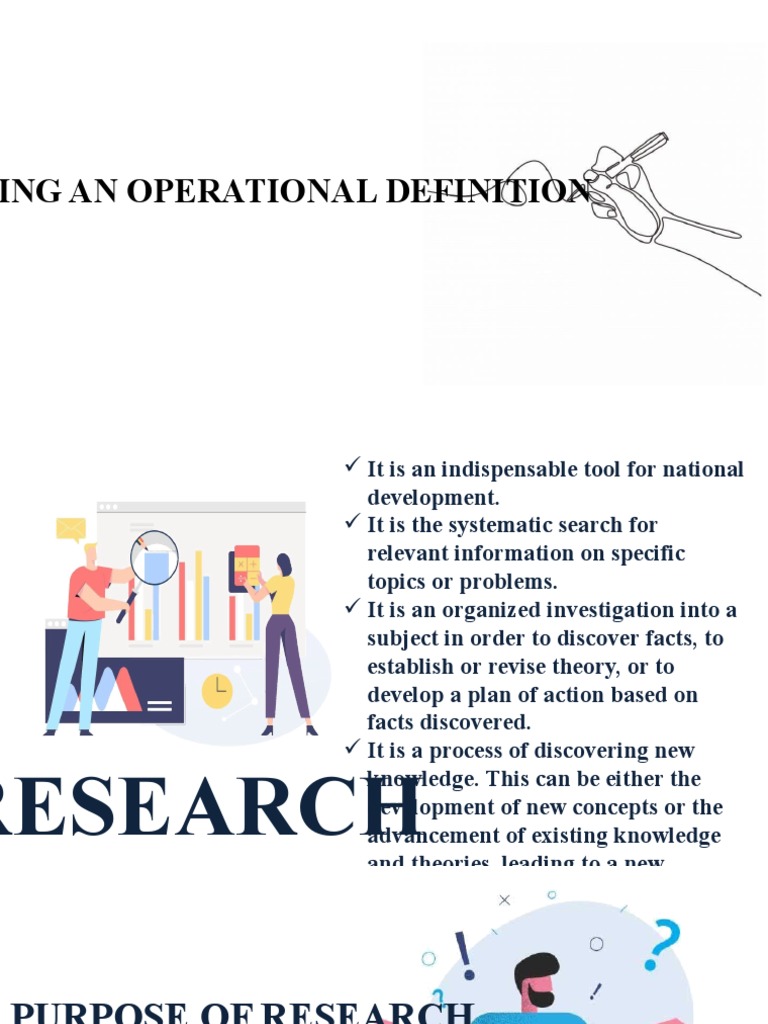 Writing Operational Definitions in Research | PDF | Definition | Word