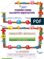 La División Como Reparto Equitativo 4° Básico Del 21 de Septiembre Al 02 de Octubre