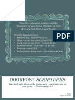 Doorpost Scriptures