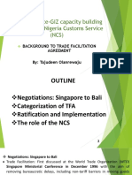 Global Alliance-GIZ Capacity Building Workshop For Nigeria Customs Service (NCS)