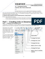 Dreamweaver: Part 1 - Creating Links in Dreamweaver