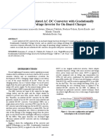 High Efficiency Isolated AC-DC Converter With Gradationally Controlled Voltage Inverter For On-Board Charger