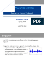 CS60010: Deep Learning: Recurrent Neural Network