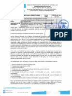 Circular No. 007 Informacion Entrega Del Cargo