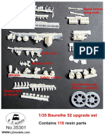 Interior Parts: 1/35 Baureihe 52 Upgrade Set