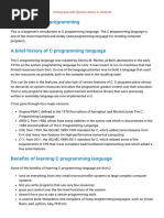 Introduction To C Programming: Composed With Epsilon Notes in Android