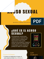 ACOSO SEXUAL Oratoria