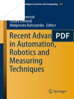 Recent Advances in Automation, Robotics and Measuring Techniques