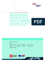 Measuring Poor State Performance:: Problems, Perspectives and Paths Ahead