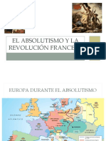 Absolutismo y Revolucion Francesa