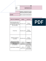 Matriz de Comunicación