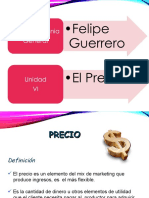 Unidad VI, El Precio