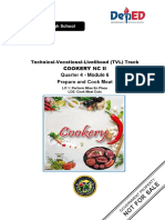 TVL HE Cookery Q4M6 Prepare and Cook Meat LO1 LO2