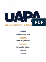 Tarea 6 y 7 terapia de aprendizaje..