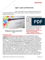 15 Dicas Do Google Professores